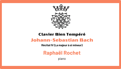 Concert de piano avec Raphaël Rochet